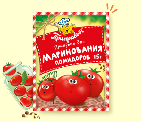 Приправа для маринования помидоров 15г*50 Приправыч